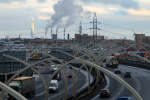 New overpass above the railway at Vitebsky Prospekt opened to traffic 