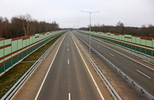 The First Section of Moscow-St. Petersburg Toll Express Motorway Opened