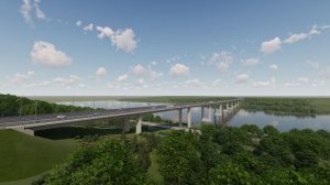 Мостовой переход через реку Томь. Северо-Западный обход города Кемерово 