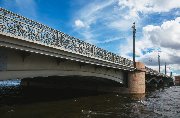 Санкт-Петербург. Благовещенский мост через Большую Неву