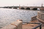 Санкт-Петербург. Троицкий мост через Неву