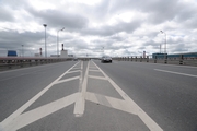 St. Petersburg Ring Road. Traffic interchange with Sofiyskaya Street