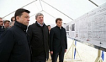 News of Moscow Branch. The Governor of Moscow Region visits the site of the Sergiev Posad Project 