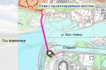 Выполнена разработка предпроектной документации для пешеходного моста на Крестовский остров в створе Яхтенной улицы