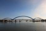 Photo report from the Bridge crossing over the Irtysh River (Pavlodar Bypass – the Irtysh Bridge Crossing including river training works) construction site