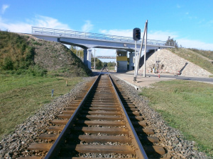 Строительство западного обхода Саратовского узла Приволжской железной дороги