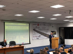General Director of Stroyproekt Aleksei Zhurbin gives a talk at XI International Conference on Development of Innovative Technologies and Materials in the Road Sector 