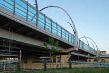 Транспортные объекты в Сочи. Мост через р. Сочи