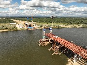 Строительство моста через Оку на М-12 (четвертый этап) 2022 год