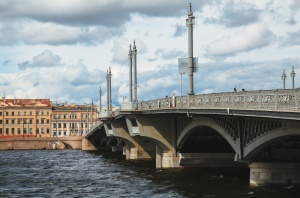 Реконструкция Благовещенского моста в Санкт-Петербурге 