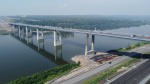 В Кемерове на мосту через Томь приступили к укладке асфальтобетона