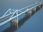 Bridge across the Samara River 