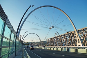 Bridge across the Sochi River