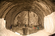 Back-up of Kurortny Prospect. Stage I. A tunnel under construction