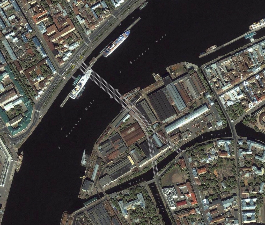 Ново адмиралтейский мост схема